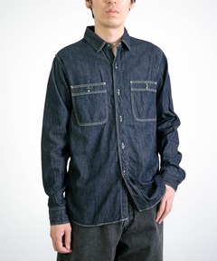 OMNIGOD mens / オムニゴッド] シャンブレー ワークシャツⅢ | Domingo