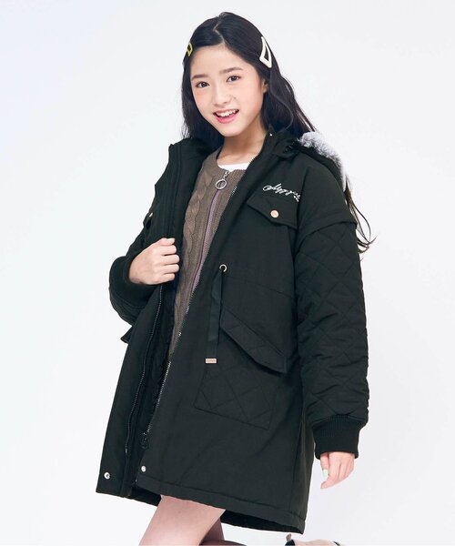 セール】キルト切り替えモッズコート（モッズコート）｜algy（アルジー