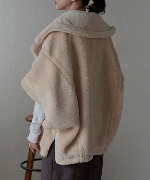 テディボア ケープコート（ポンチョ）｜r.（アールドット）の