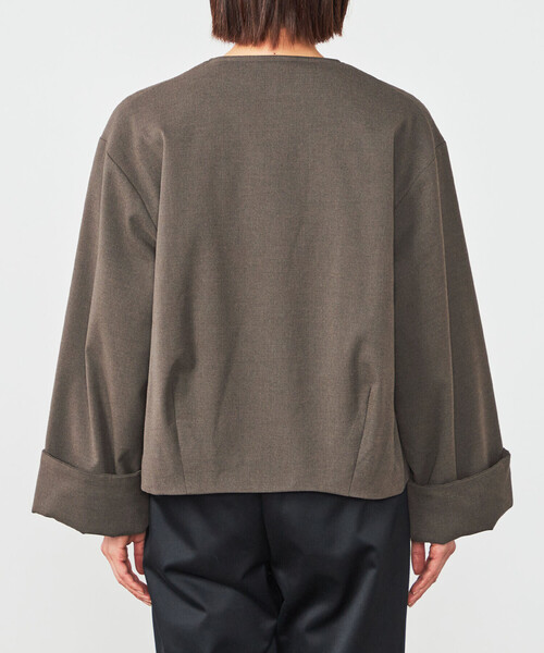 DANTON | 中綿ノーカラージャケット WOMEN（ノーカラージャケット