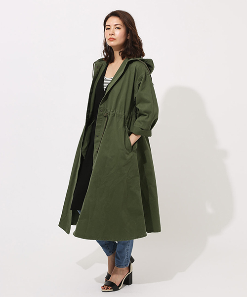 AZUL by moussy（アズールバイマウジー）の「モッズコート（モッズ