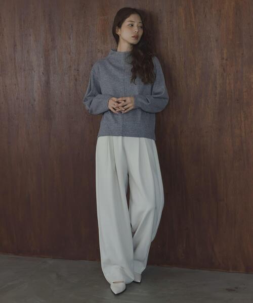 セール】ジャージーボトルネックプルオーバー（Tシャツ/カットソー