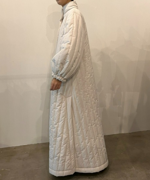 PERNA（ペルナ）の「ボリュームキルティングロングコート（ダウン