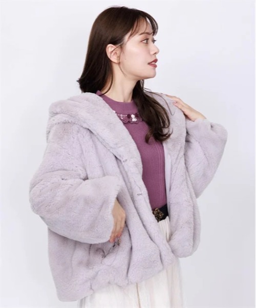 セール】ファーコート（ダッフルコート）｜axes femme（アクシーズ