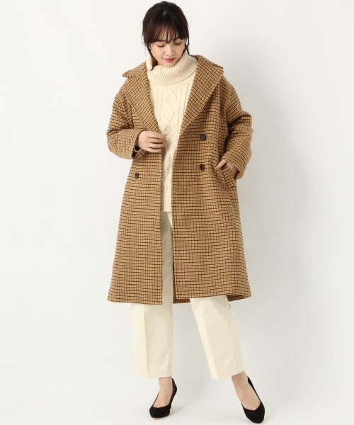 A part by（アパートバイ）の「WPチェックコート 778421（チェスター