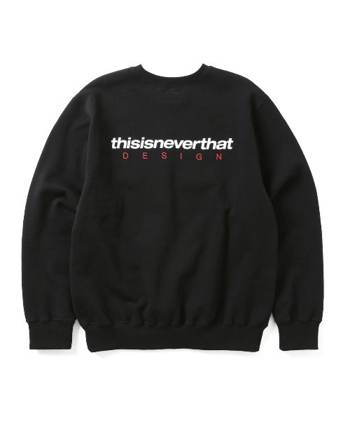thisisneverthat（ディスイズネバーザット）の「DSN-LOGO CREWNECK