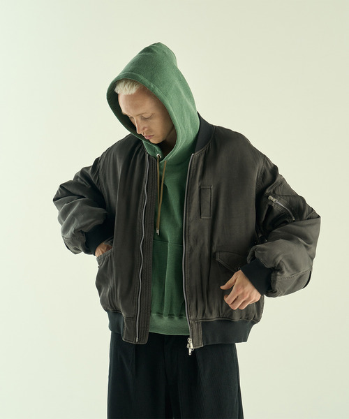 セール】VICTIM ヴィクティム / VINTAGE EFFECT MA-1 JACKET