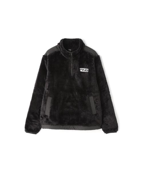 PING（ピン）の「【PING APPAREL】ボアフリースハーフジッププル