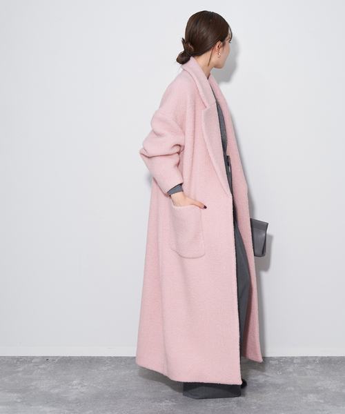 セール】Boucle オーバーサイズロング コート（その他アウター