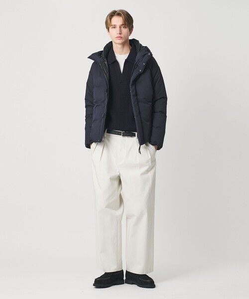 セール】小松マテーレ リラックス フード ダウンジャケット 700FP 撥水