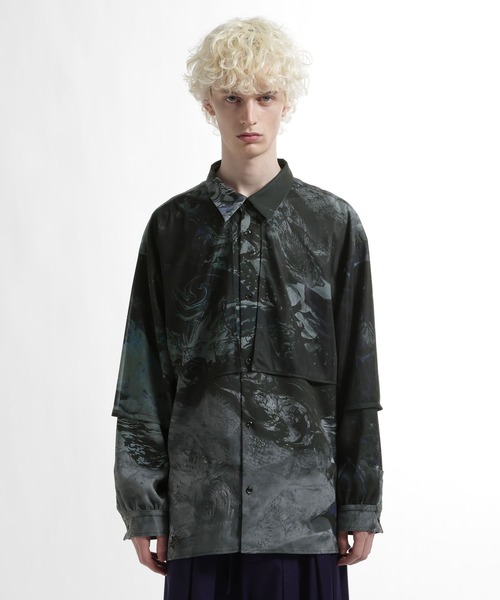 レイヤードシャツ by MAO KAWASAKI(HARE)（シャツ/ブラウス）｜HARE