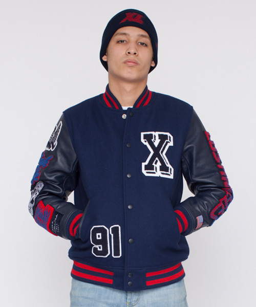 XLARGE（エクストララージ）の「VARSITY JACKET（スタジャン）」 - WEAR