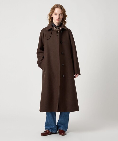 セール】＜Steven Alan＞ウール カシミヤ テント ロング コート