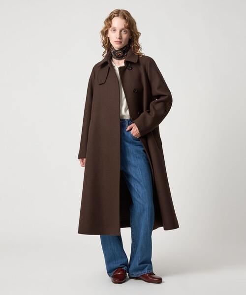 セール】＜Steven Alan＞ウール カシミヤ テント ロング コート