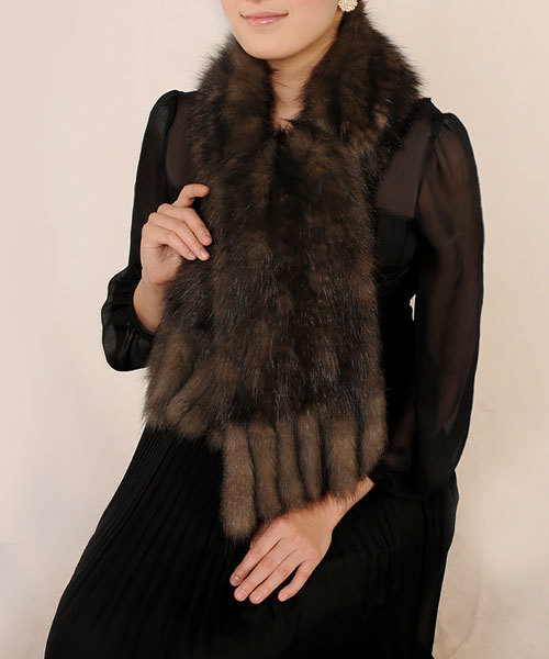 セーブルファーマフラー（マフラー）｜sankyo shokai（サンキョウ