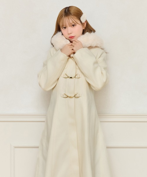 セール】フェイクファーダッフルコート【ZOZOTOWN限定アイテム