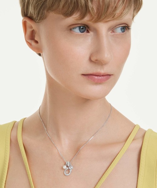 公式】【スワロフスキー】Symbolica ペンダント, クリスタル・パール