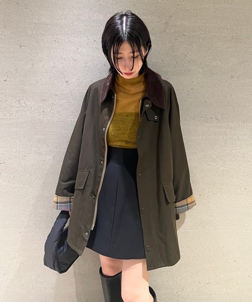 FRAY I.D（フレイアイディー）の「【Barbour】ミドルレングス