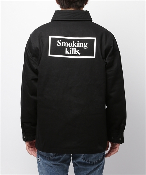 FR2（エフアールツー）の「”Smoking kills” コーチジャケット