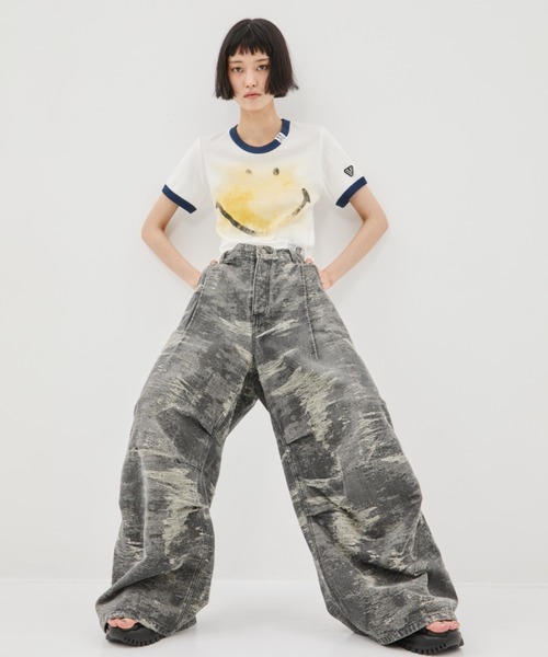 TAAKK/ターク】DESIGN TROUSERS/デザイントラウザー/デニムパンツ