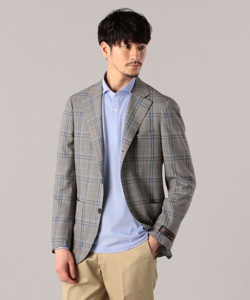 セール】SHIPS: タリア ディ デルフィノ グレー ウィンドウペン