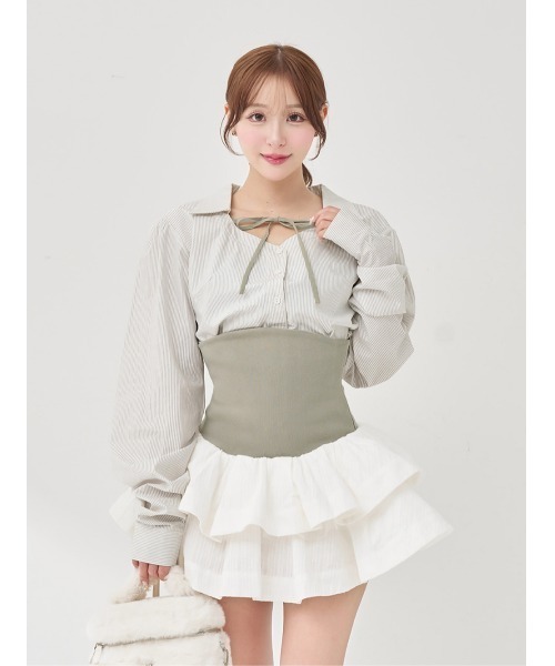 ボリュームフレアセットアップ（ワンピース）｜Darich（ダーリッチ）の