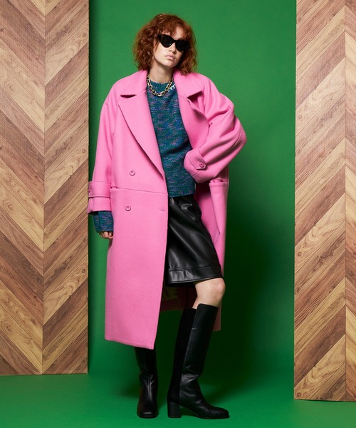 Super140 Melton Over Coat/スーパー140メルトンオーバーコート