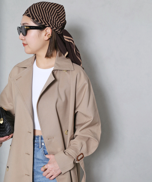 TOTEME（トーテム）の「【TOTEME/トーテム】CENTERED MONOGRAM シルク