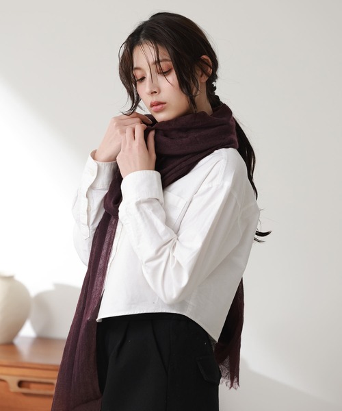 カシミヤガーゼストール（ストール/ショール）｜sankyo shokai