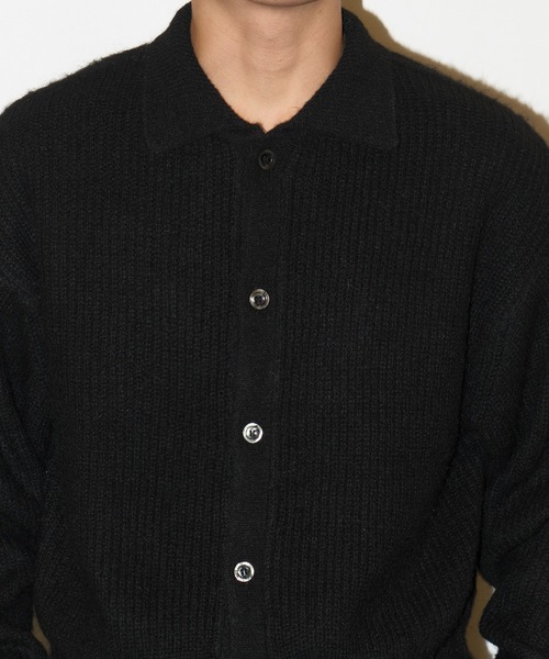GOAT ESSENCE（ゴートエッセンス）の「MOHAIR KNIT POLO SHIRT（ニット