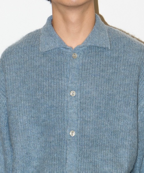 MOHAIR KNIT POLO SHIRT（ニット/セーター）｜GOAT ESSENCE（ゴート