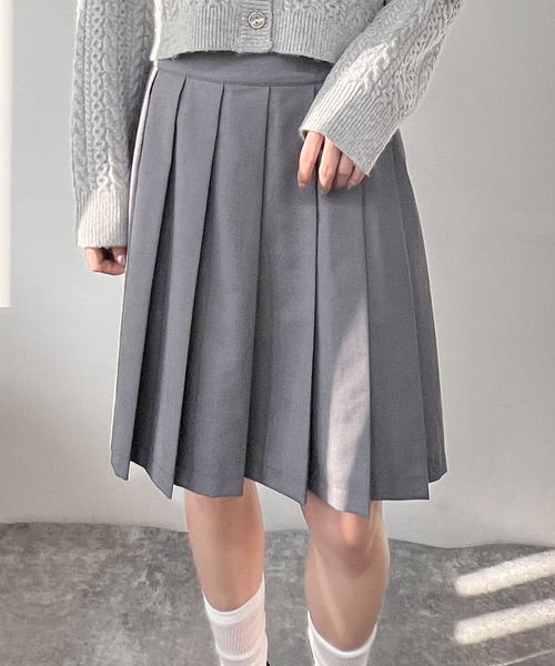 セール】ミニプリーツスカート（スカート）｜179/WG（イチナナキュウ