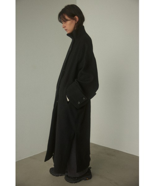 BLACK BY MOUSSY（ブラックバイマウジー）の「stand collar wool coat