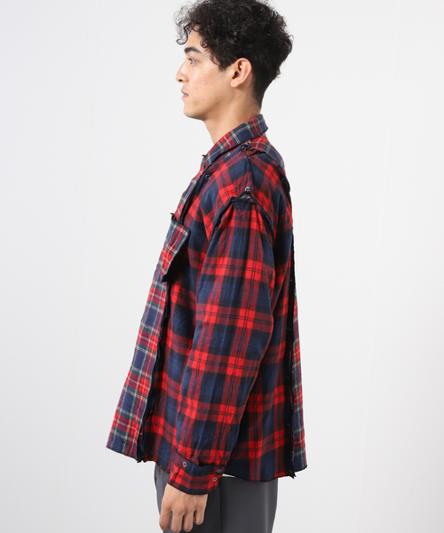 セール】【MOUNTAIN RESEARCH/マウンテンリサーチ】No Sew Shirt 2