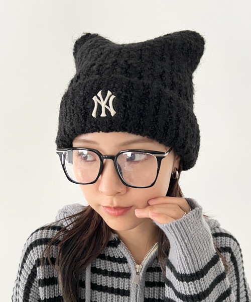 日本未発売/WEB限定】MLB KOREA(エムエルビーコリア)/猫耳 ねこ耳