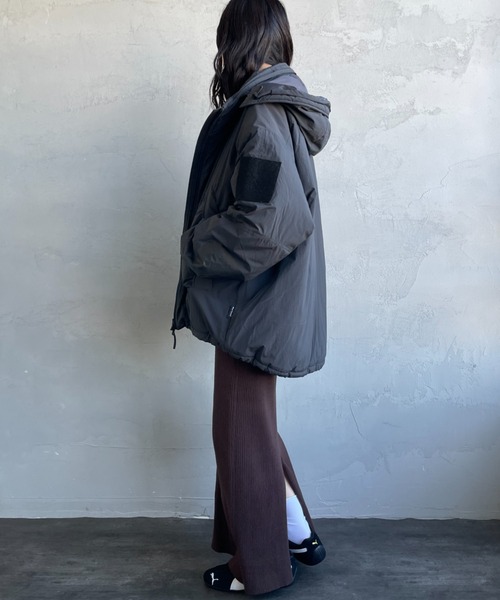 WILD THINGS/ワイルドシングス] ショート モンスターパーカー（ダウン