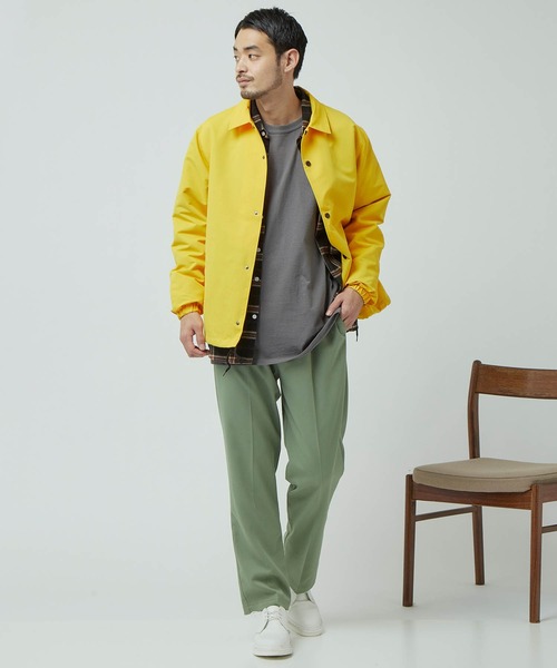 オーバーサイズタスラン加工ナイロンコーチジャケット MONO-MART│MONO