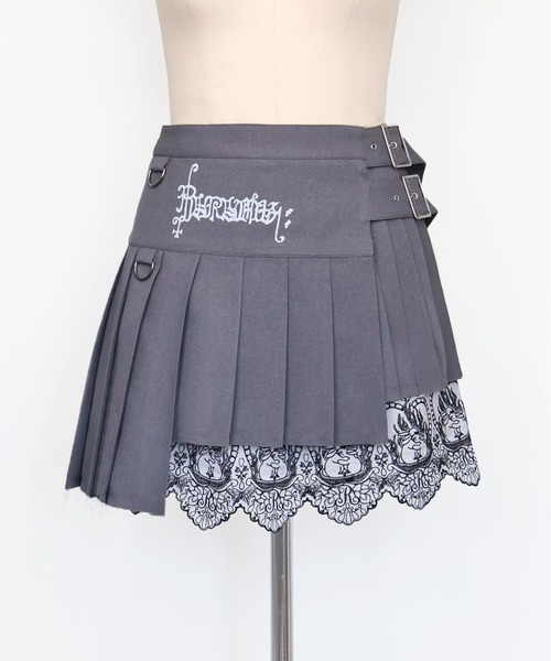 rurumu:（ルルムウ）の「rurumu:/ルルムウ/belted pleats rolled mini