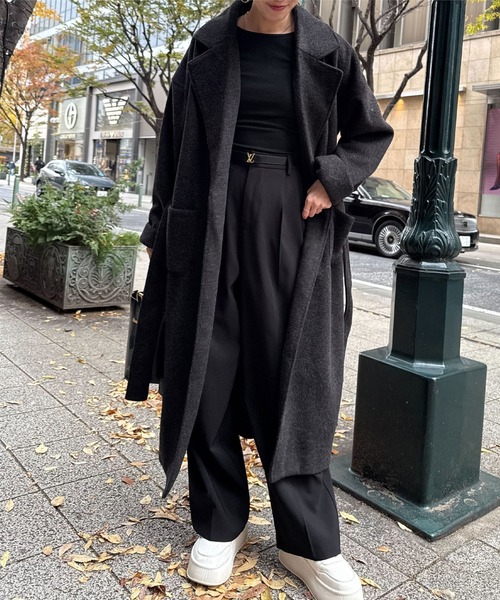 KOBE LETTUCE（コウベレタス）の「ウエストリボンデザインロングガウン