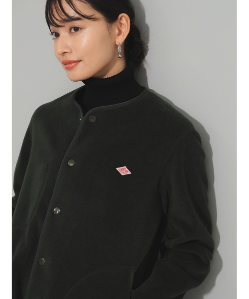 DANTON / FLEECE COLLARLESS JACKET（ブルゾン）｜DANTON（ダントン