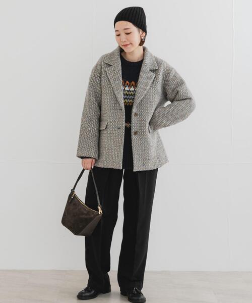 セール】F by ROSSO 『UR TECH』ミックスツイードジャコット（その他