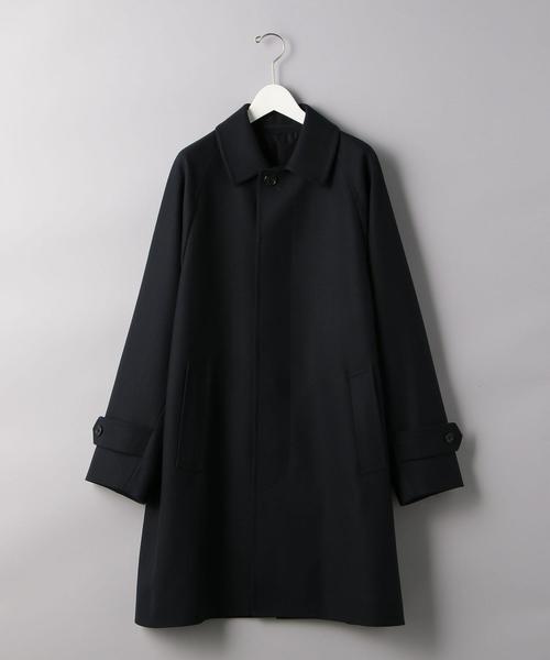 UNITED ARROWS メルトン ラグランスリーブ ステンカラーコート UNITED ARROWS（ユナイテッドアローズ）の「<UNITED ARROWS> メルトン