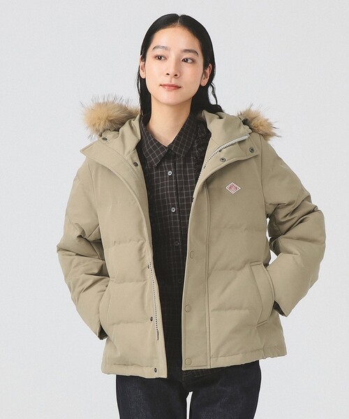 DANTON / FAKE FUR HOODED DOWN JACKET 25AW（ダウンジャケット/コート