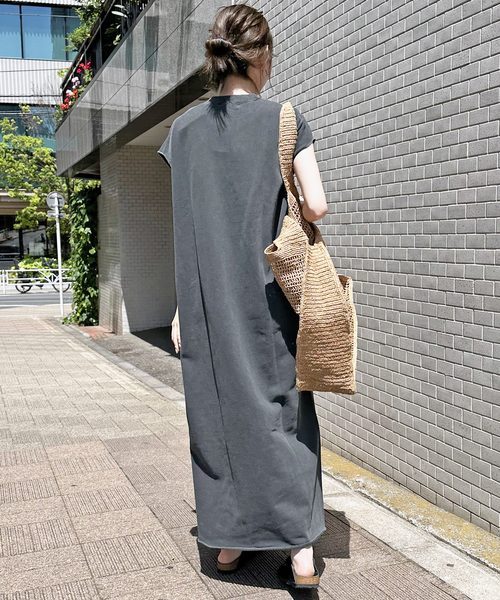 セール】裏毛ノースリーブワンピース（ワンピース）｜Spick & Span