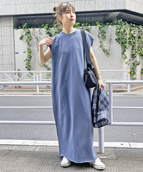 セール】裏毛ノースリーブワンピース（ワンピース）｜Spick & Span