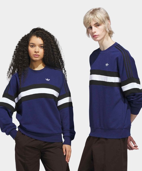 スケートボード ビンテージ風 クルーネック スウェットシャツ