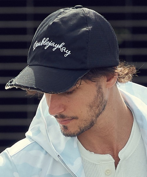 wjk（ダヴルジェイケイ）の「mko11542- Doublejaykay embroidery cap