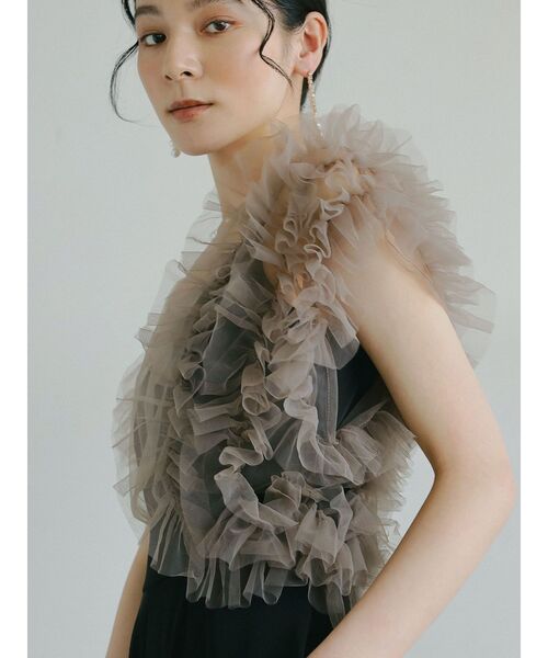 セール】【WEB限定】LADYチュールドッキングコンビネゾン（パンツ