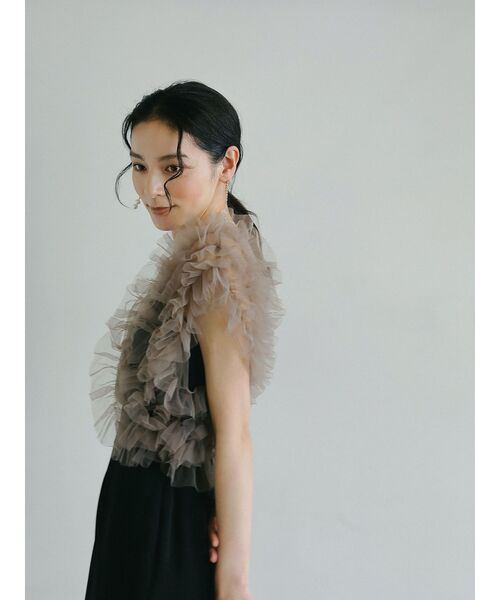 セール】【WEB限定】LADYチュールドッキングコンビネゾン（パンツ