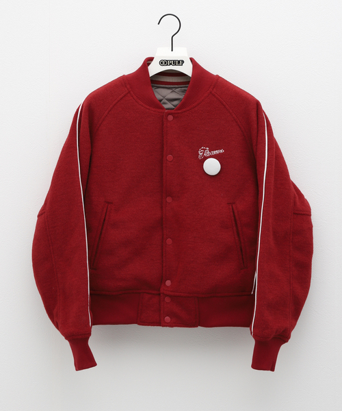 FAF/フェイクアズフラワーズ】Wool Stadium Jacket